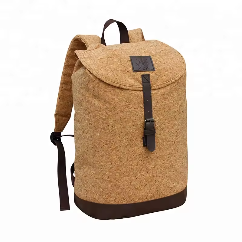 Cork leisure sport backpack