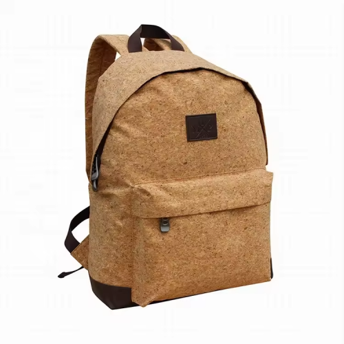 Natural casual cork backpack