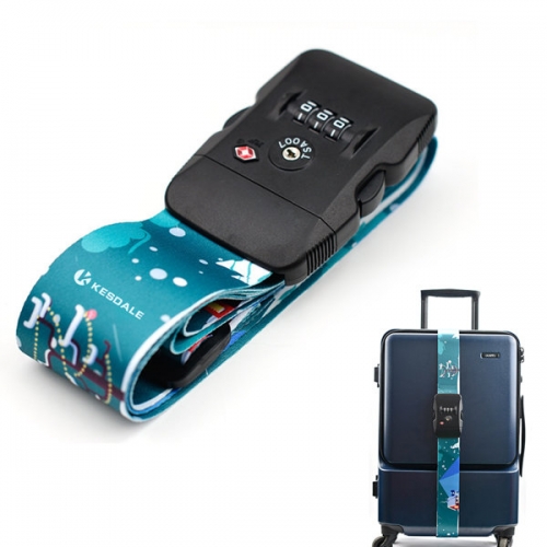 Luggage Strap With Combination Lock