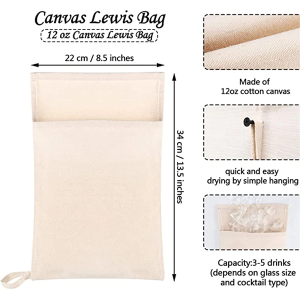 Food Grade Canvas Lewis Bag