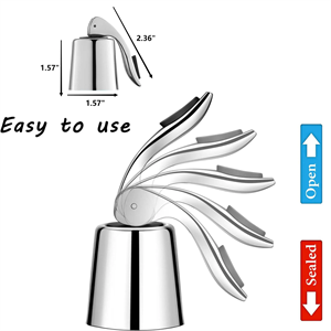 Stainless Steel Wine Bottle Stopper