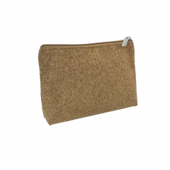 Cork Toiletries Zipper Bags