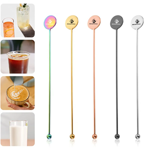 Bar Stainless Steel Wine Cocktails Coffee Stirrer Stick