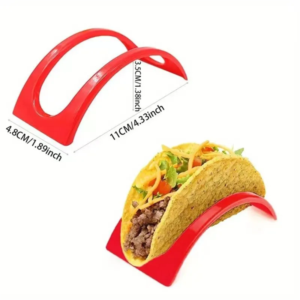 Hard Plastic Taco Shell Rack