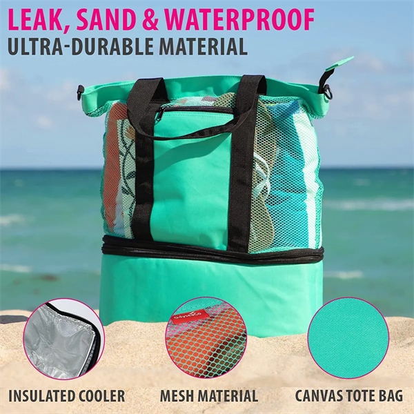 Waterproof Beach Bag with Cooler