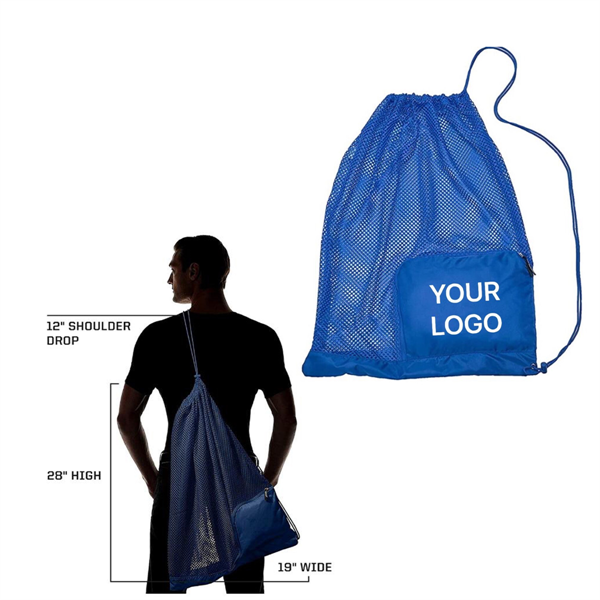 Mesh Drawstring Bag