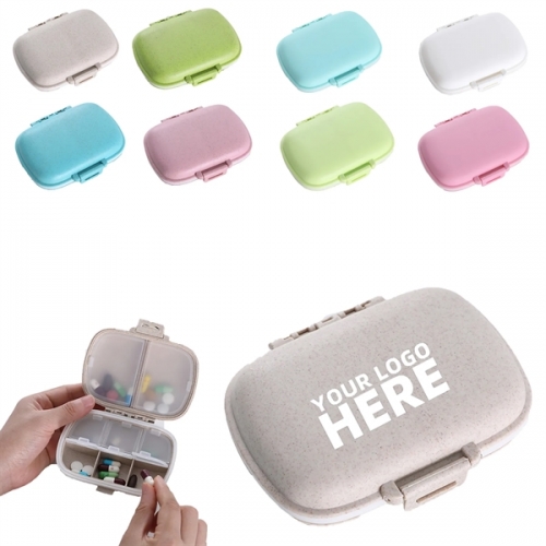 8 Compartments Portable Pill Case
