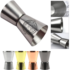 Durable Corrosion-Resistant Dual Shot Ounce Cocktail Shaker