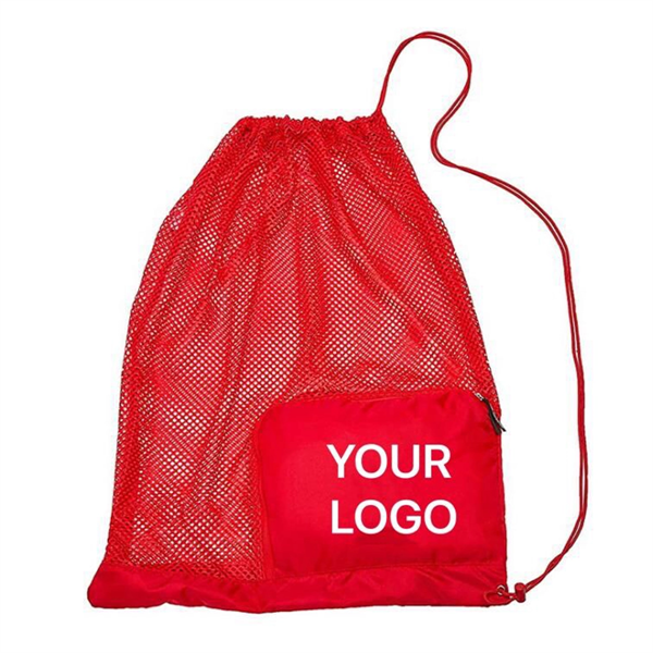 Mesh Drawstring Bag