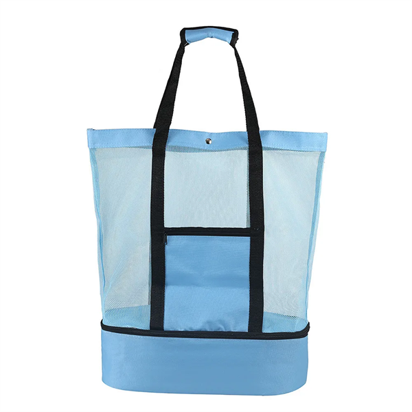 Mesh Bag with Cooler Compartment