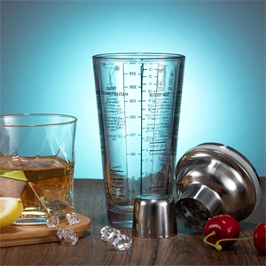 14oz Cocktail Shaker with Scale