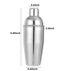 24 oz. Stainless Steel Cocktail Shaker