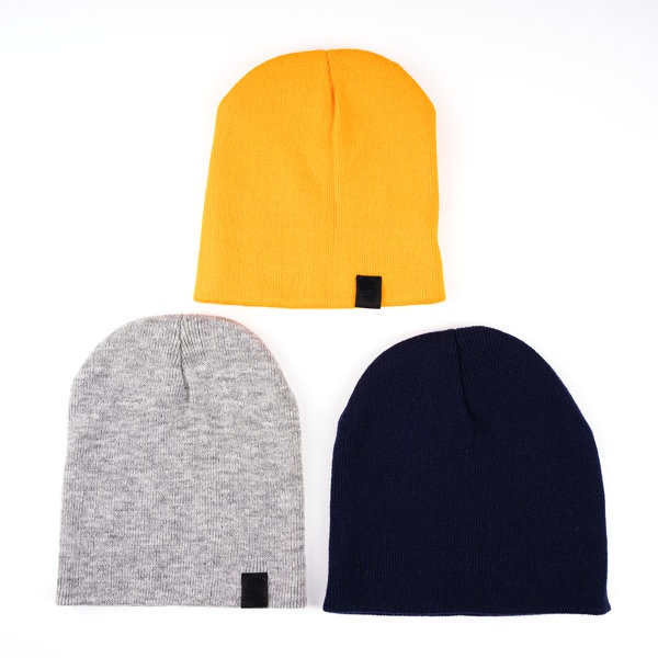 Cuffless Knit Beanie