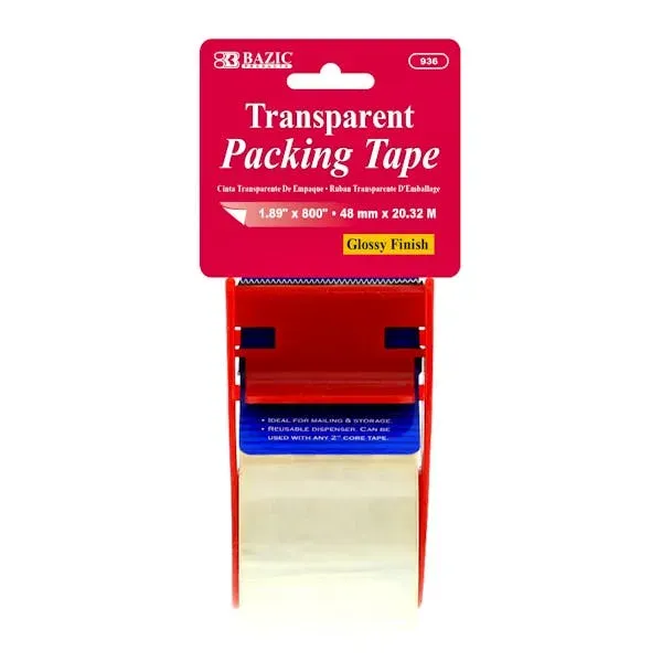 Clear Packing Tape with Dispenser