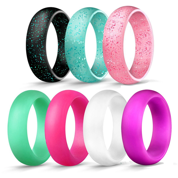 7 Packs Silicone Ring