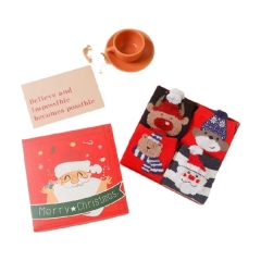 Christmas Cotton Socks in Gift Box