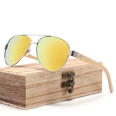 Classic Bamboo Temple Sunglasses