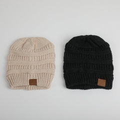 Ribbed Slouchy Beanie