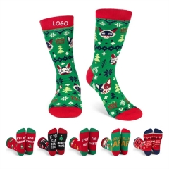 Christmas Jacquard Cotton Socks