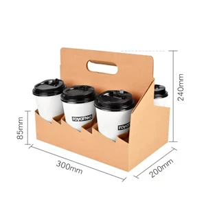 6 Cup Take Away Drink Carrier