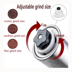 In Stock Nice Stainless Steel Manual Conical Coffee Grinder