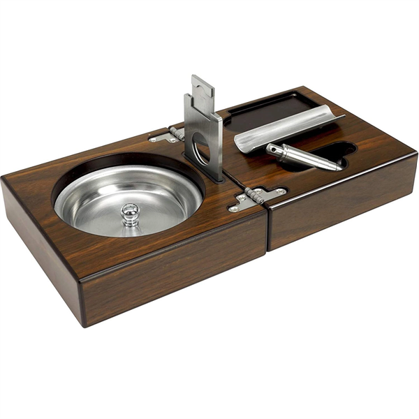 Compact Cigar Ash Tray