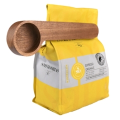 Wooden Coffee Scoop and Bag Clip