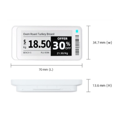 Shelf label with Bluetooth