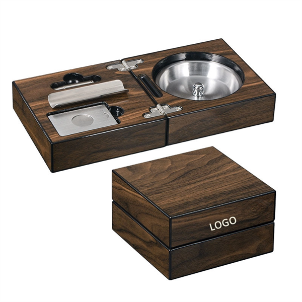 Compact Cigar Ash Tray