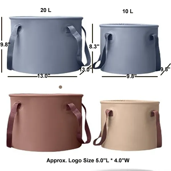 10L Outdoor Water Bag Bucket