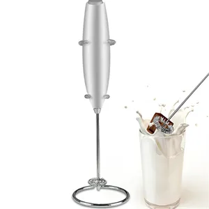 Custom Electric Powerful Milk Frother Handheld Foam Maker