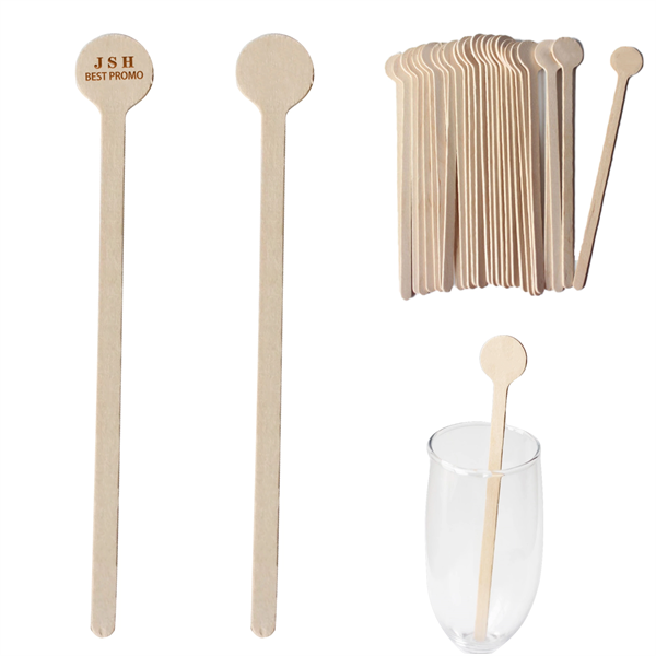 Coffee Birch Wood Stirrers