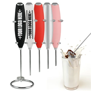 Custom Electric Powerful Milk Frother Handheld Foam Maker