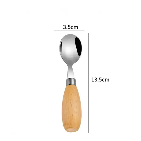 Wood Handle Spoon