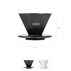 Octagon coffee filter cup