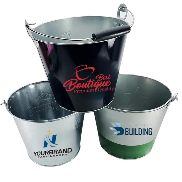 5L Galvanized Ice Bucket