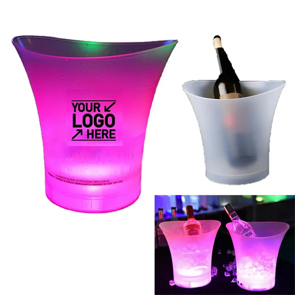 LED Luminous Ice Cube Buckets