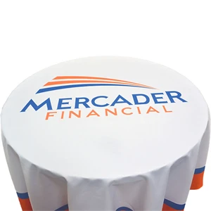 3-ft Full Color Round Table Covers with 28