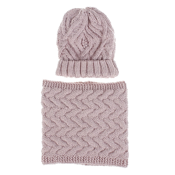 Knit Beanie & Scarf Set