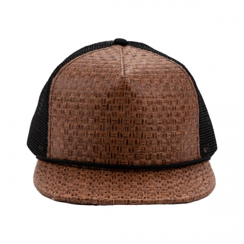 Rope Straw Trucker Hat