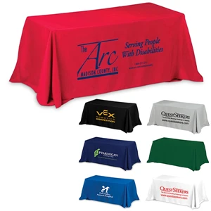 Six' 3-Sided Economy Table Covers & Throws