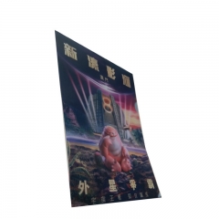 High-Quality Custom 3D Holographic L-shaped Folder