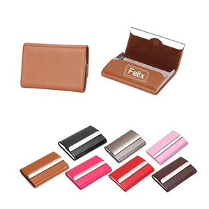 PU Leather Cigarette Business Card Case