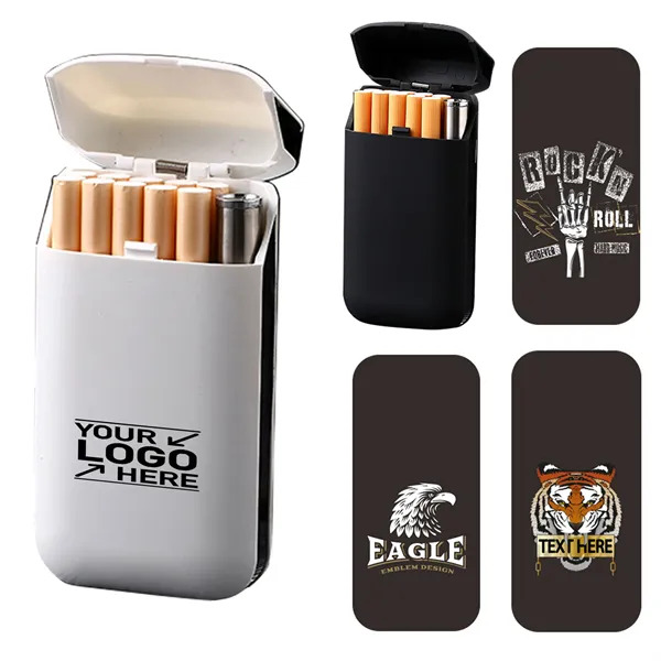 Usb Charging Lighter Cigarette Case