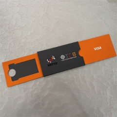 VIP Visa Credit Card Push Slider Card Sleeve