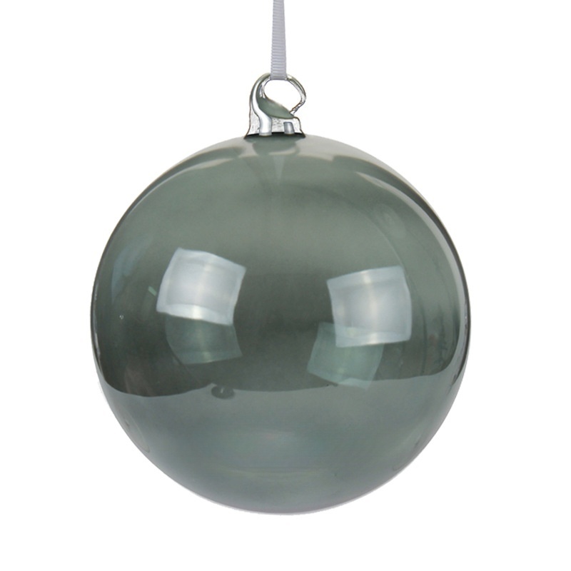 Christmas clear glass ball pendant