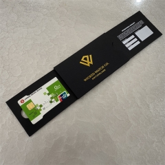 VIP Visa Credit Card Push Slider Card Sleeve