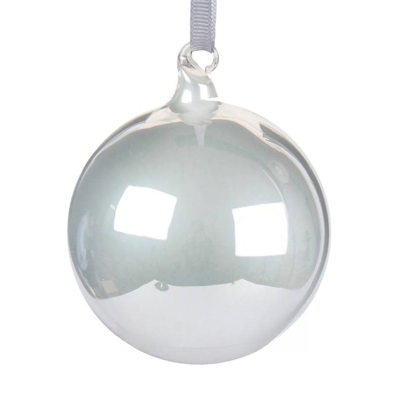 Christmas clear glass ball pendant