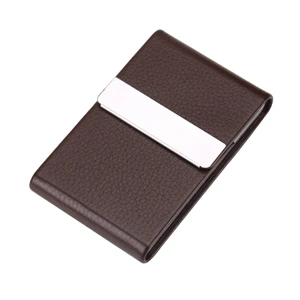 PU Leather Cigarette Business Card Case