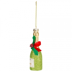 Christmas glass ornament